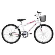 Bicicleta Saidx Kitty Aro 24 Rígida 1 Marcha - Branco