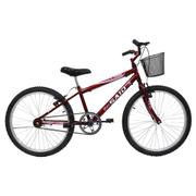 Bicicleta Saidx Muttant Aro 24 Rígida 1 Marcha - Vermelho