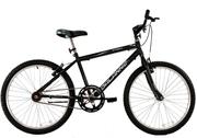 Bicicleta Dalannio Bike Stroll Aro 24 Rígida 1 Marcha - Preto