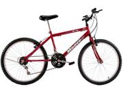Bicicleta Dalannio Bike Moove Aro 24 Rígida 18 Marchas - Vermelho