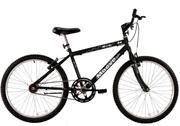 Bicicleta Dalannio Bike Moove Aro 24 Rígida 1 Marcha - Preto