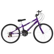 Bicicleta Ultra Bikes Pro Tork Rebaixada Aro 24 Rígida 18 Marchas - Lilás