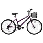 Bicicleta Cairu Bella Aro 26 Rígida 21 Marchas - Roxo
