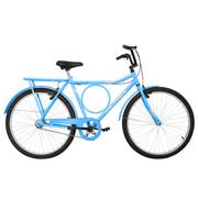 Bicicleta Ultra Bikes Stronger Aro 26 Rígida 1 Marcha - Azul