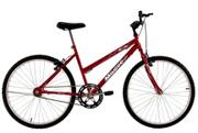 Bicicleta Dalannio Bike Moove Aro 26 Rígida 1 Marcha - Vermelho