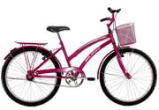 Bicicleta Dalannio Bike Susi Aro 26 Rígida 1 Marcha - Rosa