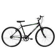 Bicicleta Saidx Super Tropical Aro 26 Rígida 1 Marcha - Preto