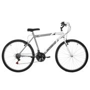 Bicicleta Ultra Bikes Pro Tork Ultra Aro 26 Rígida 18 Marchas - Branco/cinza