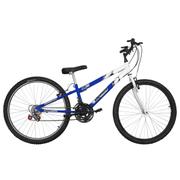 Bicicleta Ultra Bikes Pro Tork Rebaixada Aro 26 Rígida 18 Marchas - Azul/branco