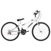 Bicicleta Ultra Bikes Pro Tork Rebaixada Aro 26 Rígida 18 Marchas - Branco