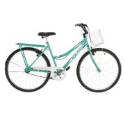 Bicicleta Ultra Bikes Summer Aro 26 Rígida 1 Marcha - Branco/verde