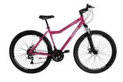 Bicicleta Status Bike Belíssima Aro 29 Susp. Dianteira 21 Marchas - Rosa