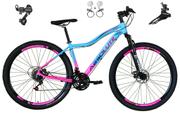 Bicicleta Absolute Hera Sport Aro 29 Susp. Dianteira 21 Marchas - Azul