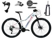Bicicleta Absolute Hera Sport Disc H Aro 29 Susp. Dianteira 27 Marchas - Branco