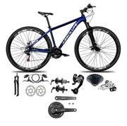 Bicicleta Absolute Nero 5 Disc H Aro 29 Susp. Dianteira 27 Marchas - Azul