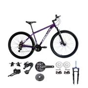 Bicicleta Absolute Nero 5 Disc M Aro 29 Susp. Dianteira 18 Marchas - Roxo