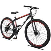 Bicicleta Dropp Sport Aro 29 Rígida 21 Marchas - Preto/vermelho/branco