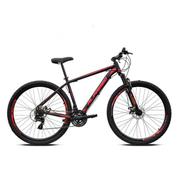 Bicicleta Alfameq Atx Disc M Aro 29 Susp. Dianteira 21 Marchas - Preto/vermelho