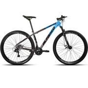 Bicicleta Alfameq Half Aro 29 Susp. Dianteira 21 Marchas - Azul/preto