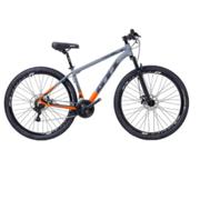 Bicicleta Gti T21 Aro 29 Susp. Dianteira 24 Marchas - Laranja/preto