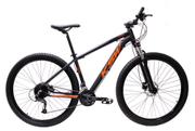 Bicicleta Ksw Xlt 100 Disc H Aro 29 Susp. Dianteira 27 Marchas - Preto/laranja