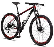 Bicicleta Dropp Sw Aro 29 Susp. Dianteira 24 Marchas - Preto/vermelho/branco