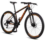 Bicicleta Dropp Sw Aro 29 Susp. Dianteira 24 Marchas - Preto/laranja