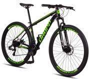 Bicicleta Dropp Sw Aro 29 Full Suspensão 24 Marchas - Preto/verde
