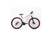 Bicicleta Ksw Mwza Disc M Aro 29 Susp. Dianteira 21 Marchas - Branco/rosa