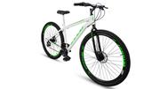 Bicicleta Ello Bike Velox Aro 29 Rígida 21 Marchas - Branco/verde