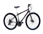 Bicicleta Ello Bike Veneza Aro 29 Rígida 21 Marchas - Preto/rosa