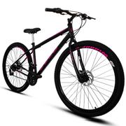 Bicicleta Ello Bike Velox Aro 29 Rígida 21 Marchas - Preto/rosa