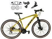 Bicicleta Gti Roma Disc H Aro 29 Susp. Dianteira 21 Marchas - Amarelo/preto