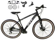 Bicicleta Gti Roma Disc H Aro 29 Susp. Dianteira 21 Marchas - Preto/cinza
