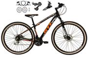 Bicicleta Gti Roma Disc H Aro 29 Susp. Dianteira 21 Marchas - Preto/laranja
