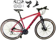 Bicicleta Gti T15 Aro 29 Susp. Dianteira 21 Marchas - Vermelho