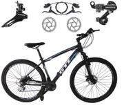 Bicicleta Gti T15 Aro 29 Susp. Dianteira 21 Marchas - Azul/preto