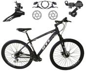 Bicicleta Gti T19 Aro 29 Susp. Dianteira 21 Marchas - Cinza/preto