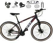 Bicicleta Gti T19 Aro 29 Susp. Dianteira 24 Marchas - Vermelho