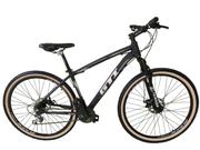 Bicicleta Gti Aro 29 Susp. Dianteira 27 Marchas - Cinza/preto