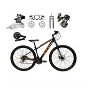 Bicicleta Gti Roma Disc H Aro 29 Susp. Dianteira 24 Marchas - Preto/laranja