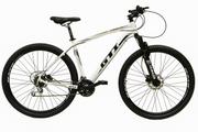 Bicicleta Gti Roma Disc H Aro 29 Susp. Dianteira 24 Marchas - Branco