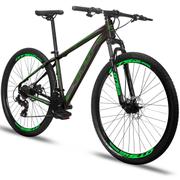 Bicicleta Gts Feel Aro 29 Susp. Dianteira 21 Marchas - Preto/verde