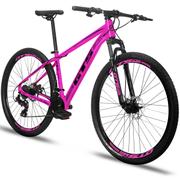 Bicicleta Gts Feel Disc M Aro 29 Susp. Dianteira 21 Marchas - Preto/rosa