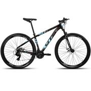 Bicicleta Gts M1 Rapid Disc M Aro 29 Susp. Dianteira 21 Marchas - Azul/cinza