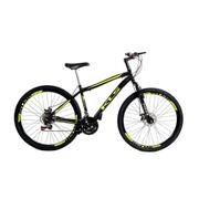 Bicicleta Kls Sport Gold Aro 29 Susp. Dianteira 21 Marchas - Preto/amarelo