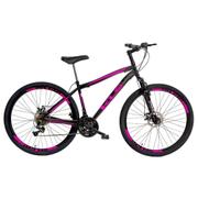 Bicicleta Kls Sport Gold Aro 29 Susp. Dianteira 21 Marchas - Preto/rosa