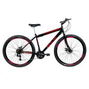 Bicicleta Kls Sport Gold Aro 29 Rígida 21 Marchas - Preto/vermelho