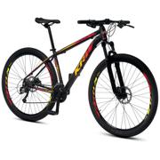 Bicicleta Krw S36 Aro 29 Susp. Dianteira 24 Marchas - Preto/vermelho