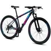 Bicicleta Krw S37 Aro 29 Susp. Dianteira 24 Marchas - Preto/rosa